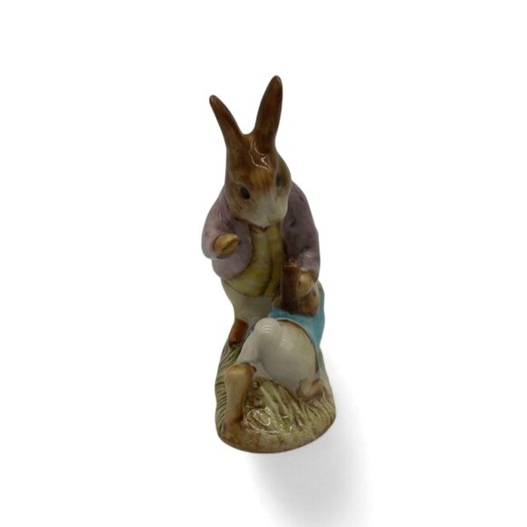 BESWICK Beatrix Potter Benjamin Bunny & Peter Rabbit Figurine England Vintage - Picture 7 of 9